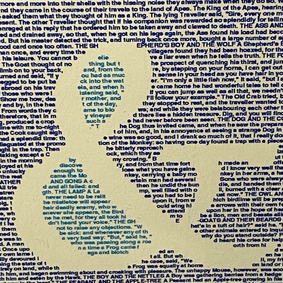 Aesop's Fables Lithograph Print - Picture 2 of 6